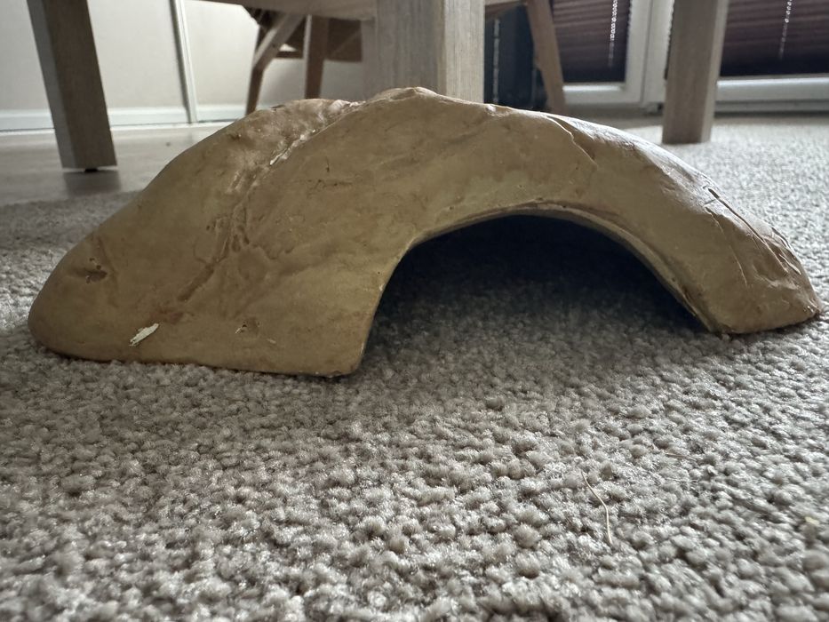 Domek jaskinia kokos kamien dla weza gada itd 21 cm