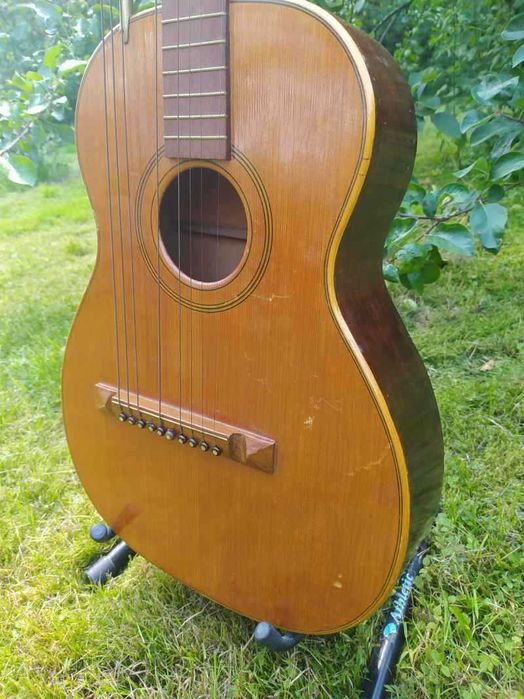 Gitara 10 strunowa, kopia Levin, Nya Musikinstrumentfabriken Göteborg.