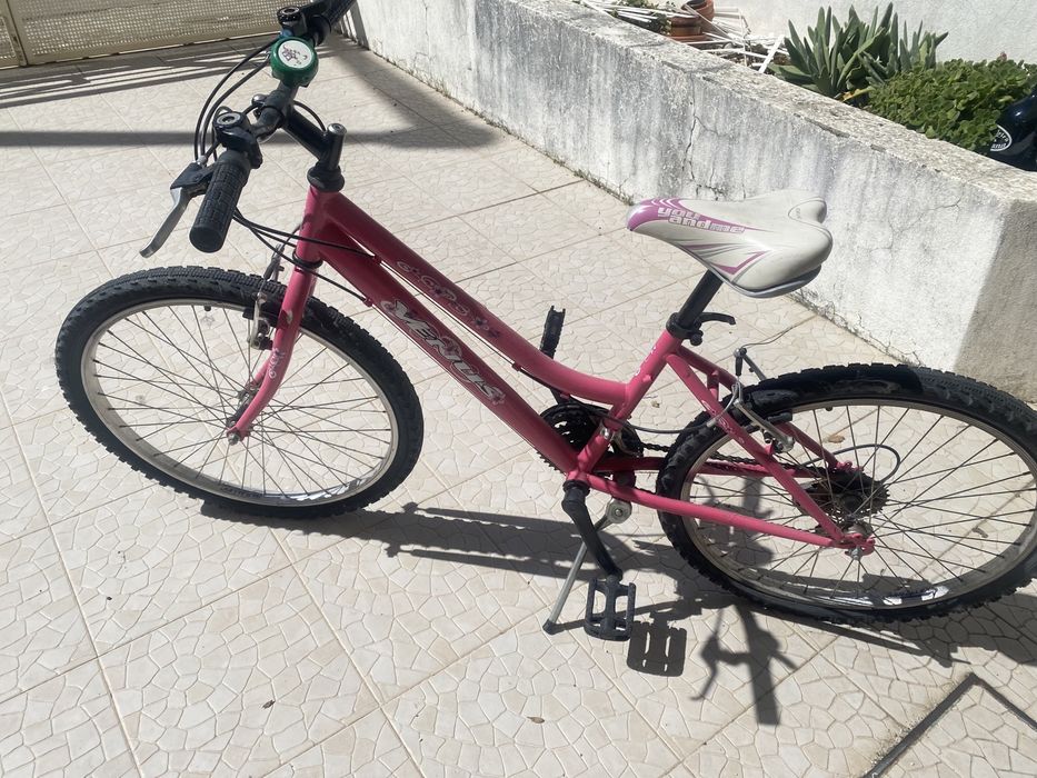 Bicicleta crianca Rosa
