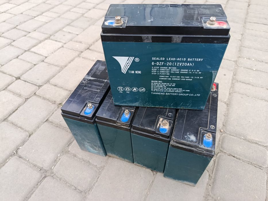 Акумулятор 12V 20Ah 6-DZF-20 (для електроскутера, UPS)