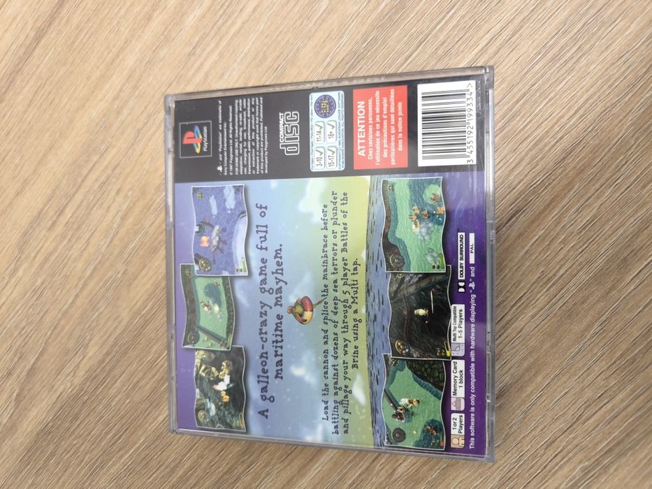 Overboard PlayStation 1 ps1