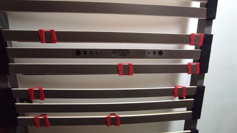 Estrado metálico novo 160x200 cm – resistente e confortável