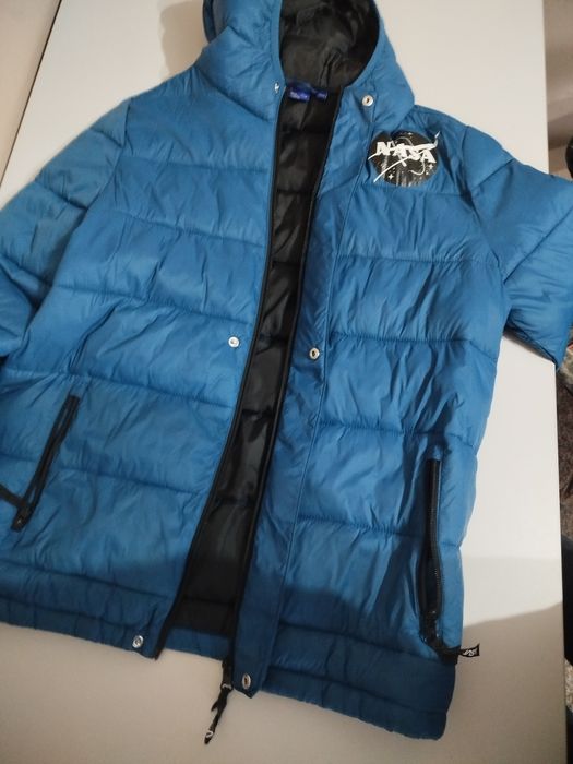 Niebieska kurtka NASA