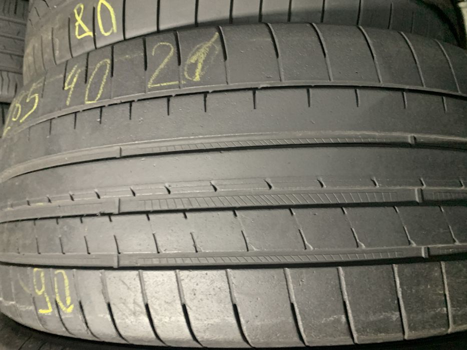 Шины б/у лето 285/40 21 Goodyaer assimetric 3