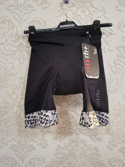 Spodenki szorty rowerowe damskie z wkładką RH+ Elite s