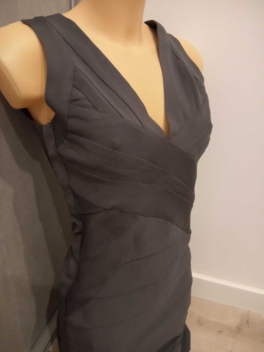 Sukienka bandażowa szara Tiffi S 36