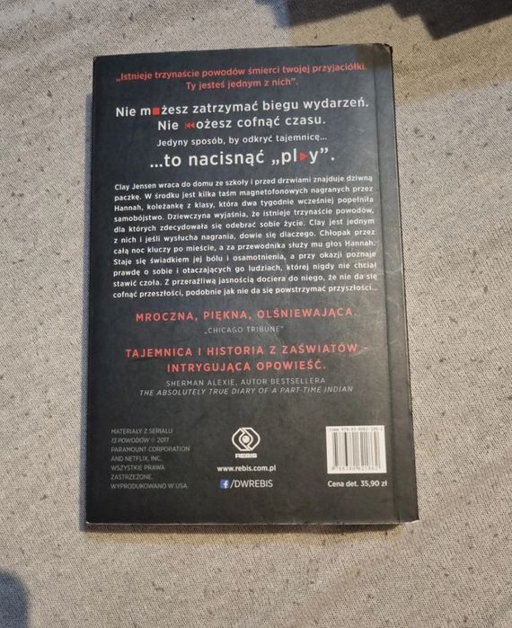 Jay Asher 13 Powodów