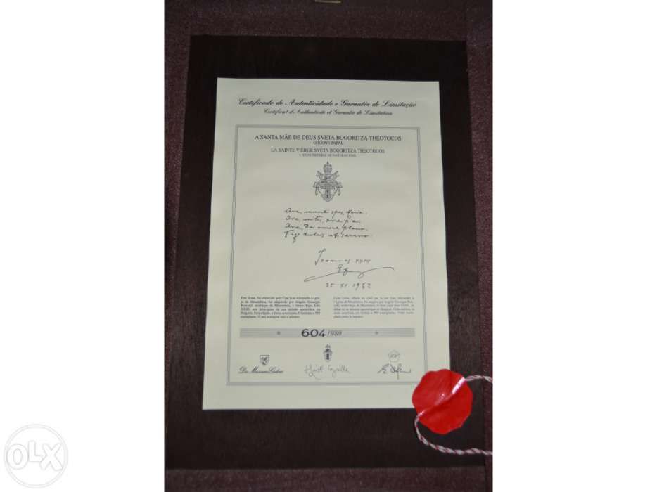 Quadro com imagem de "santa mãe de deus sveta bogoritza theocos"