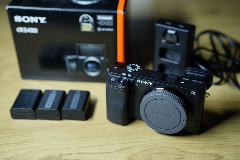 Aparat Sony A6400 - 3082 zdjecia - Gwarancja Sony 19.06.2027