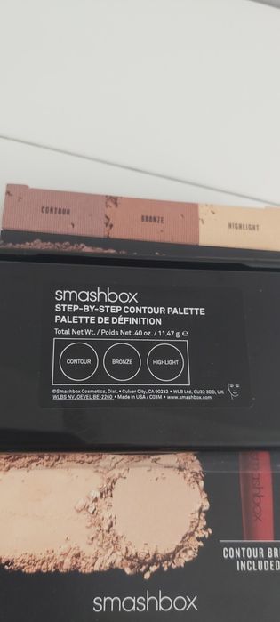 Smashbox Step By Step paletka do konturowania z pędzelkiem