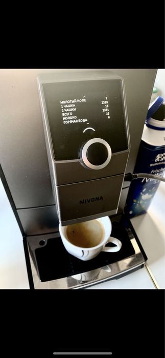 Кофемашина Nivona CafeRomantica NICR 795( Bluetooth). Статистика 2400