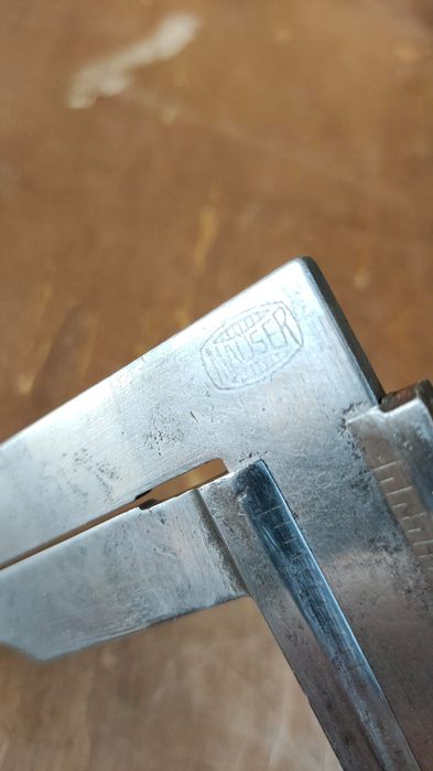 Oryginalna suwmiarka Mauser - klimat starego warsztatu