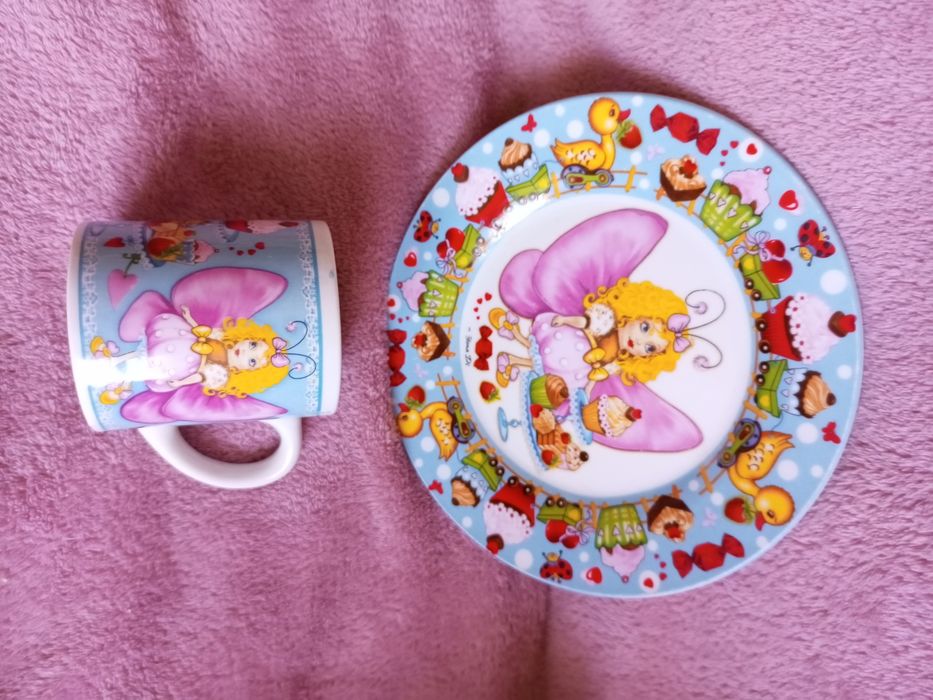 детская посуда 19см тарелка