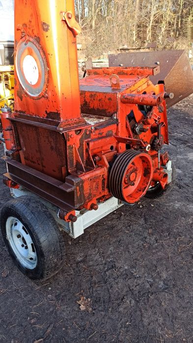 Rębak bębnowy napęd WOM