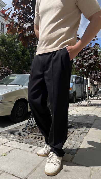 Брюки класичні чорні чоловічі Штани мужские классические черные L