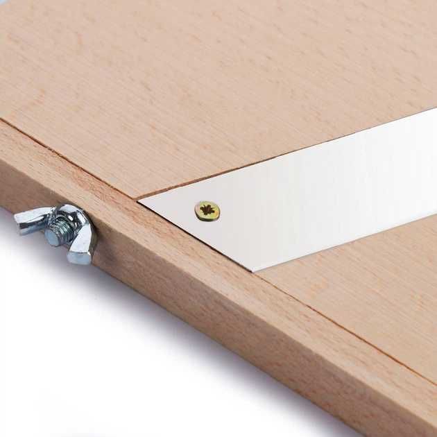 Деревянная шинковка для капусты и овощей, регулируемый нож, 13×44 см