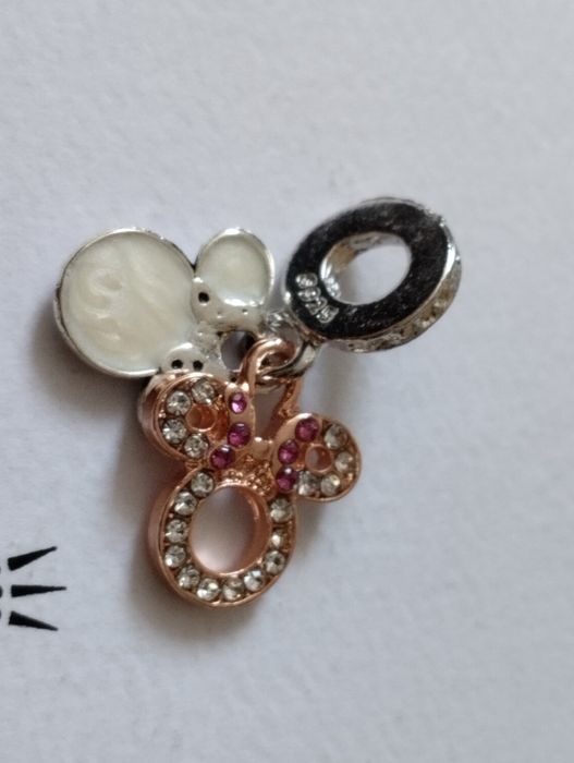 Disney Myszka Miki charms zawieszka 925 srebro nowy