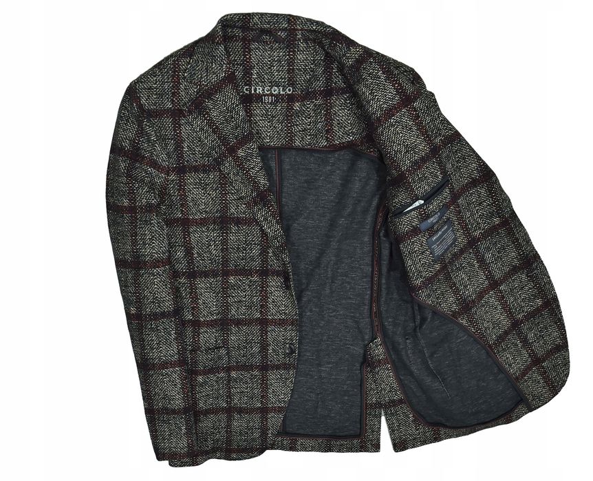 Circolo 1901 Bawełniana Marynarka Z Dżerseju Slim Fit 50