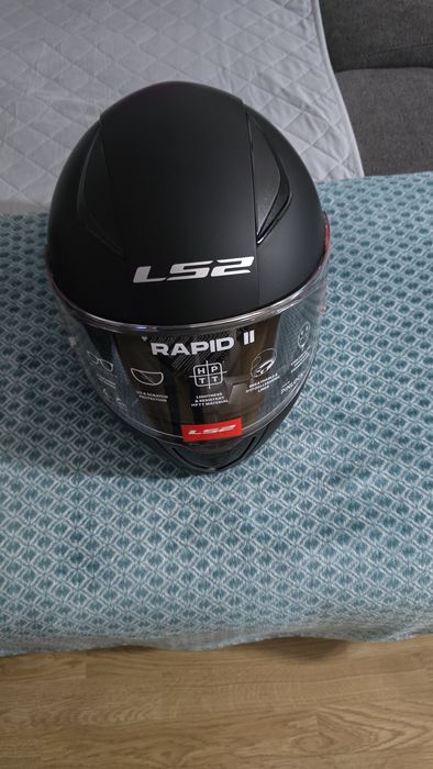Capacete LS2 Rapid 2 Preto Novo