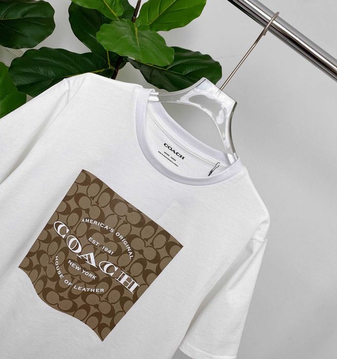 Футболка Coach бавовна розмір М