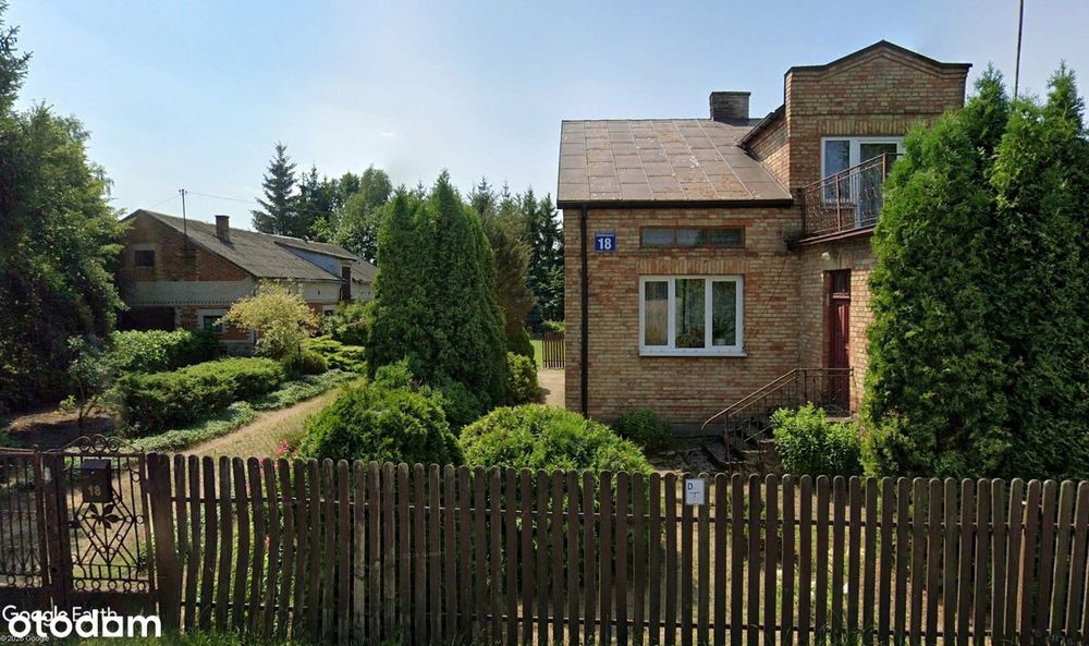 Piękna działka siedliskowa z domem