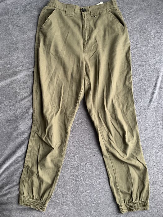 Joggery damskie khaki
