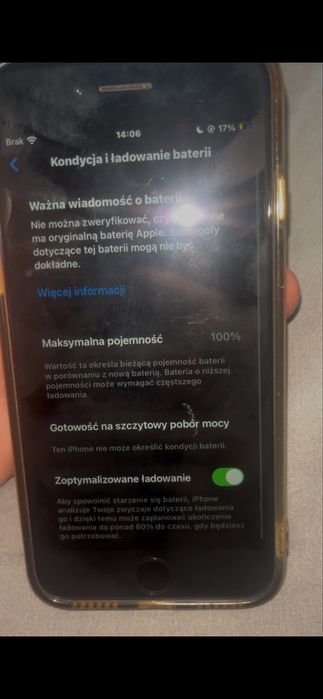 Iphone se 2020 100% baterii