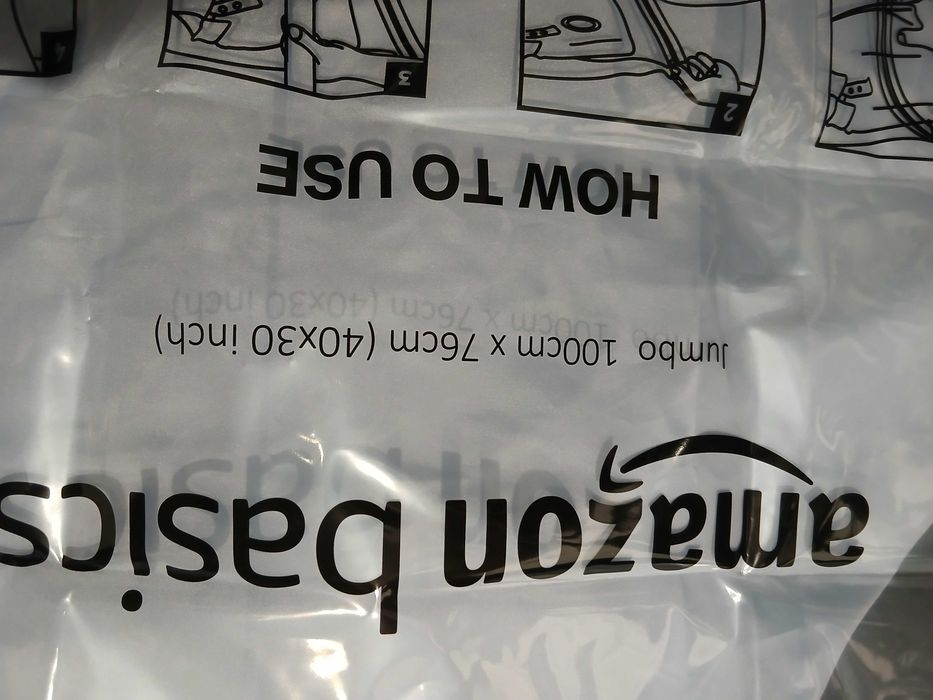 Worki próżniowe 6szt Amazon Basics + pompka