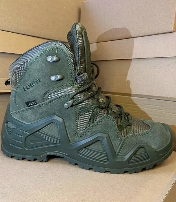 ‼️ Розпродаж • Трекінгові берці LOWA ZEPHYR GTX TF GORE-TEX Олива