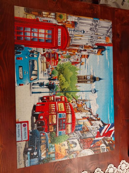 Puzzle Londyn  1000 sztuk