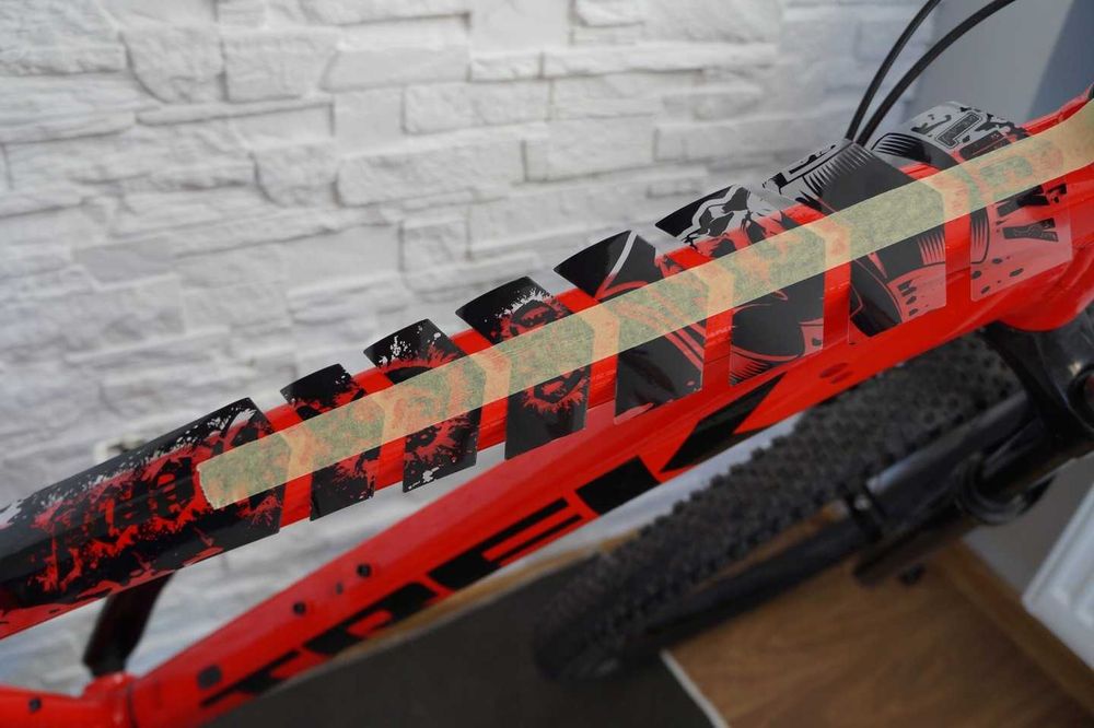 FramePAD Ochraniacz na ramę roweru rurę 52cm 9 el