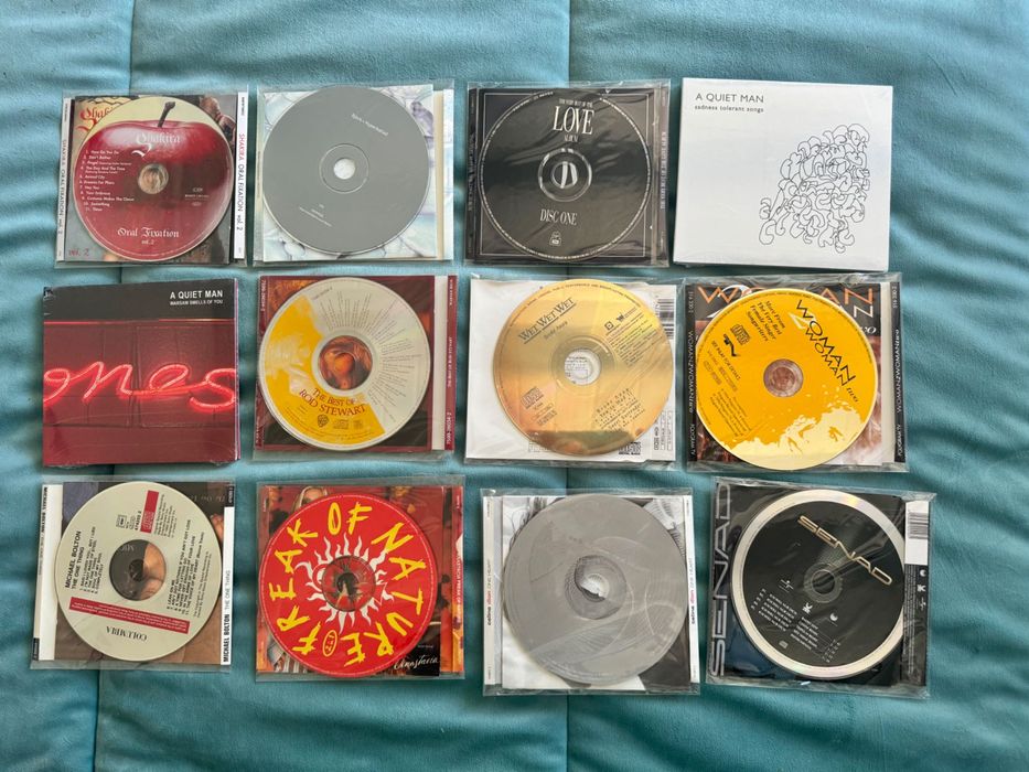 12 cd varios - Shakira, Celine Dion, Anastacia Rod Stewart, Bjork