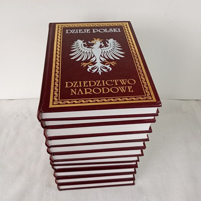 Dzieje Polski: Dziedzictwo Narodowe. August Sokołowski. Komplet 11 tomów.