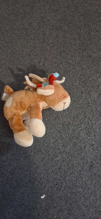Cavalo de peluche Kaya NOUKIE'S Kaya e Pinto castanho indiano 13 cm