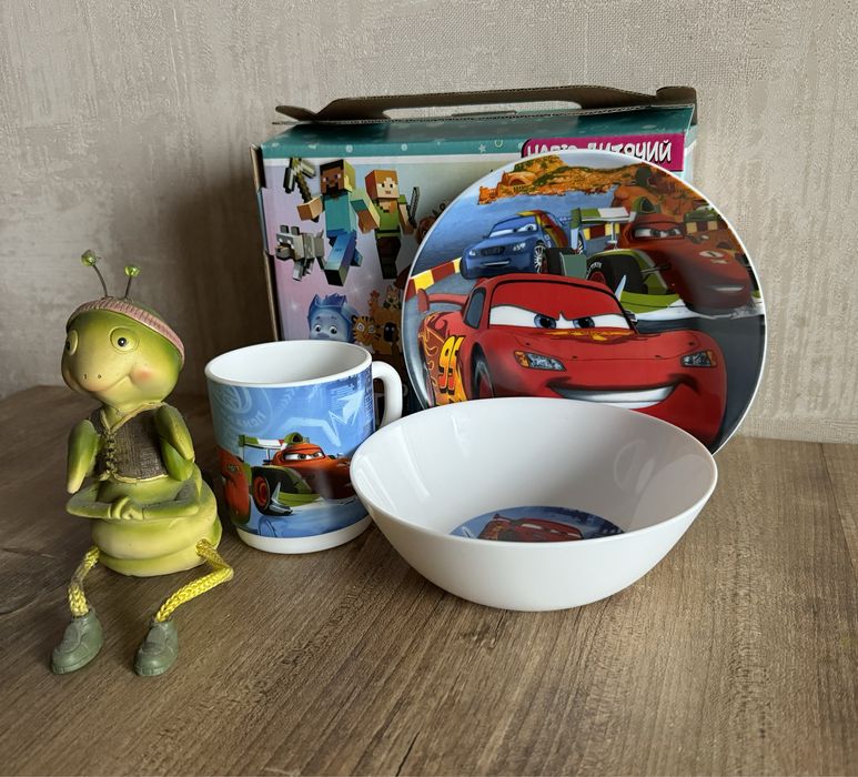 Детский набор посуды для кормления 3 предмета