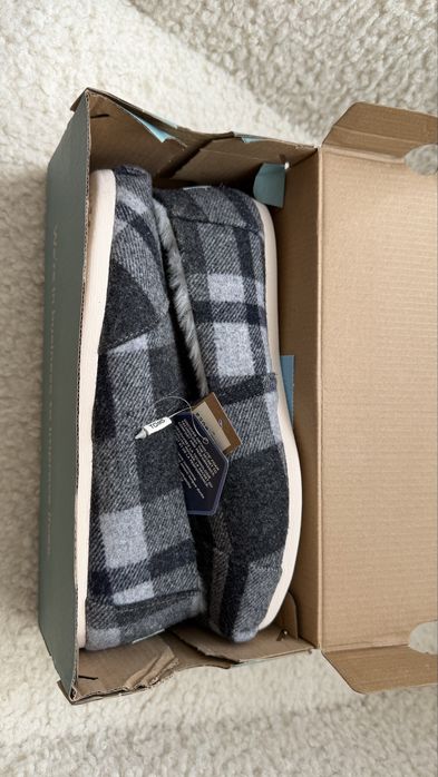 Сліпони, мокасини жіночі Toms на хутрі