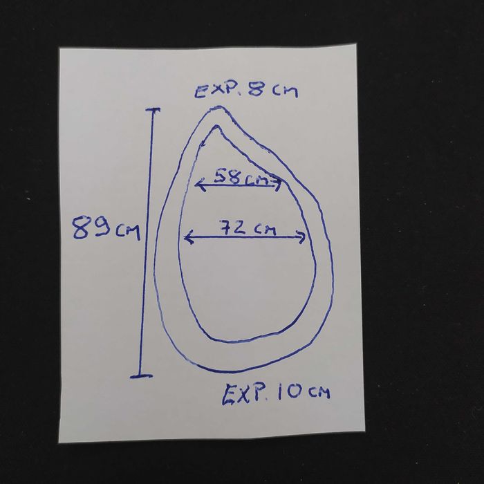 Bolacha/Rodela Madeira Plátano