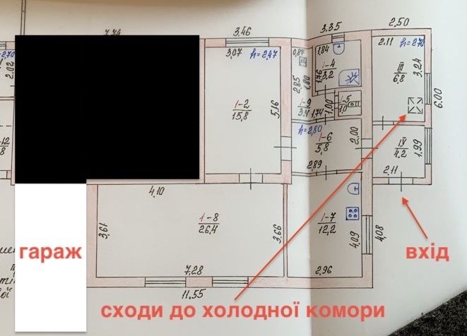 Продам пів будинку в лісовій Бучі