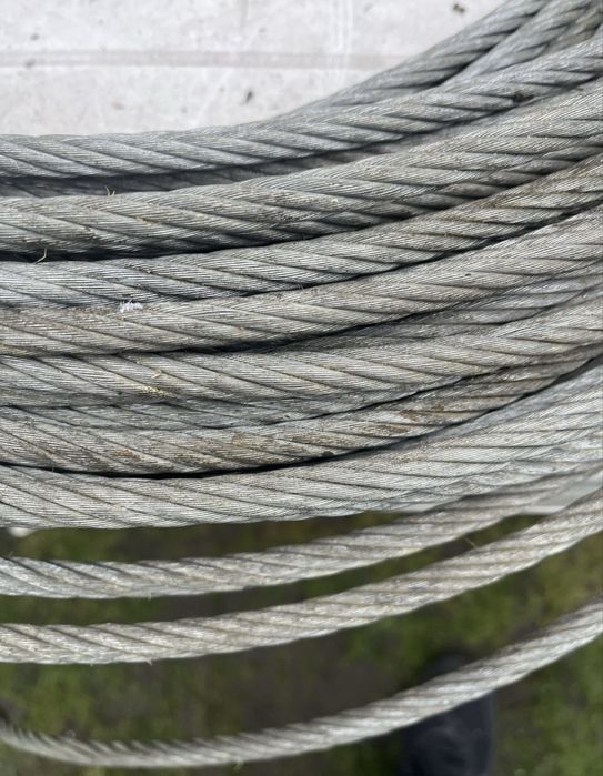 Lina ocynkowana nierdzewna 80 m