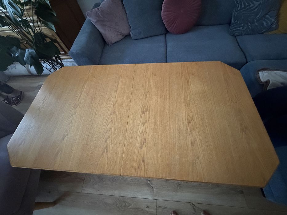 Zestaw mebli drewnianych  dębowych stan dobry+  Lampa gratis !