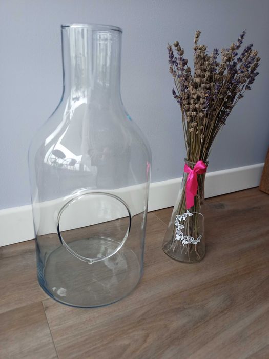 Duży słój na las w szkle