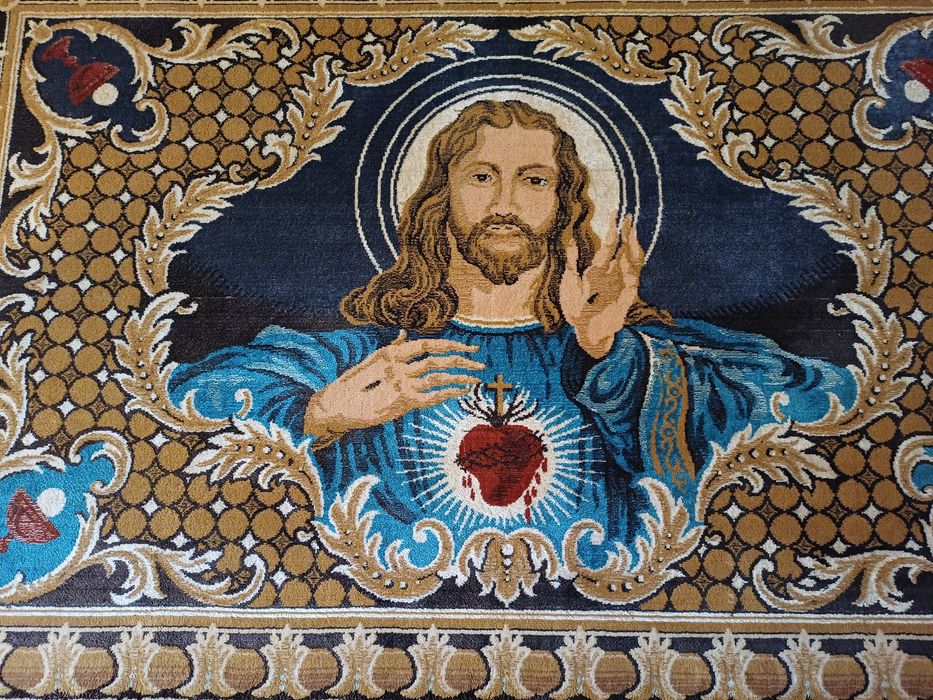 Quadro/tapete Sagrado coração de Jesus  de Jesus