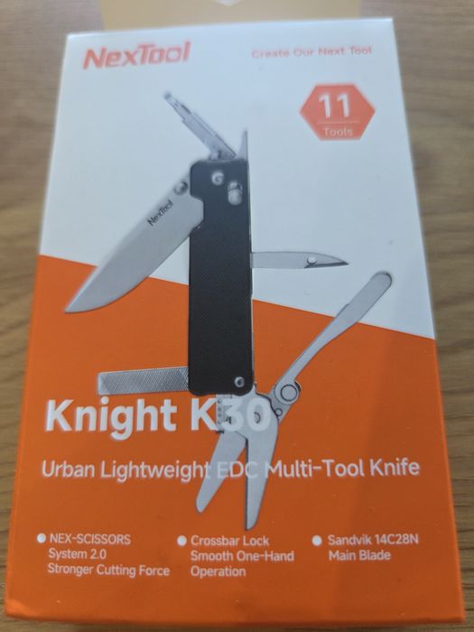 Nóż Multitool NexTool Knight K30 11w1 nowy EDC - przesyłka gratis!!!