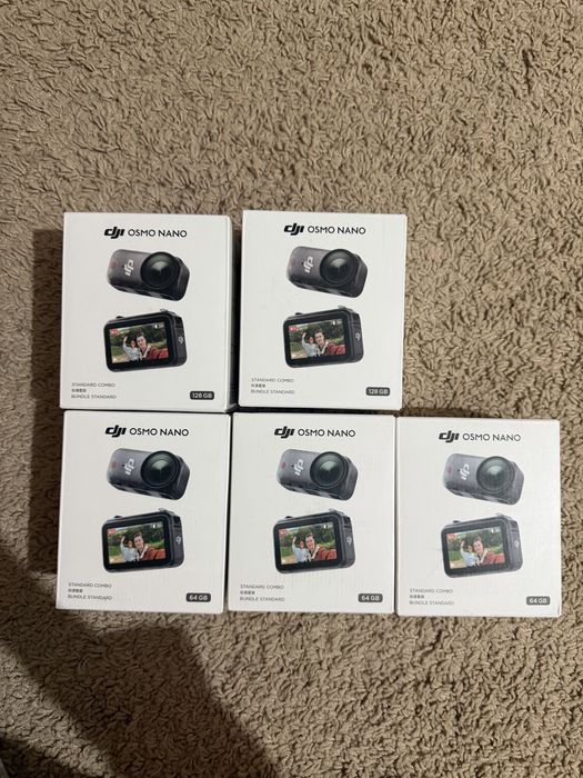 Екшн-камера DJI Osmo Nano Standard Combo 64/ 128 GB