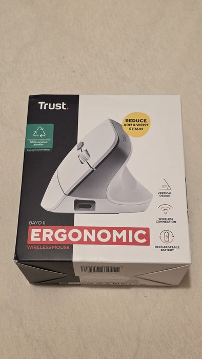 Mysz ergonomiczna Trust Bayo II – bezprzewodowa