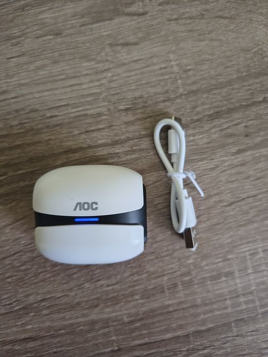 Безпровідні ,Bluetooth навушники AOC ACT1521 White