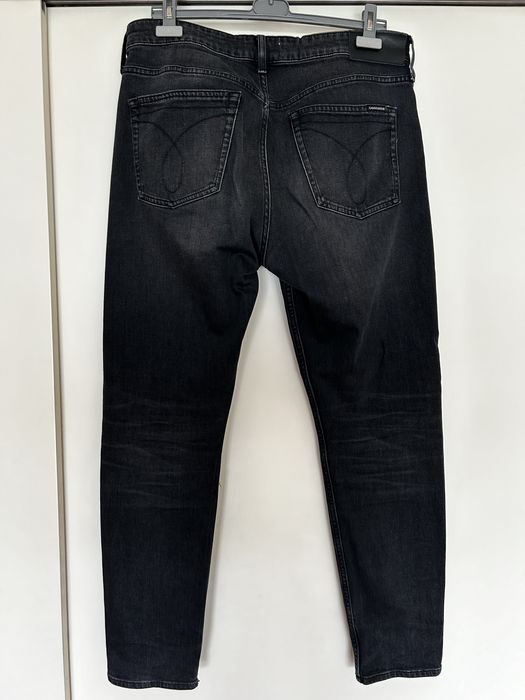 Calcas de ganga Cinzentas Calvin Klein W36 L32