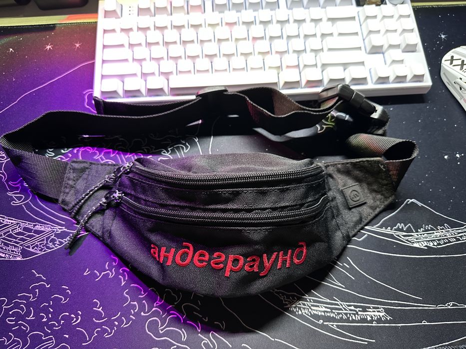 Сумка бананка нагрудна “андеграунд» House Brand