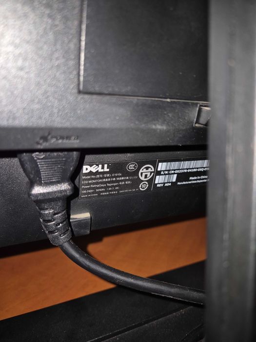 Monitor LCD Dell E1910C 19 1366 x 768