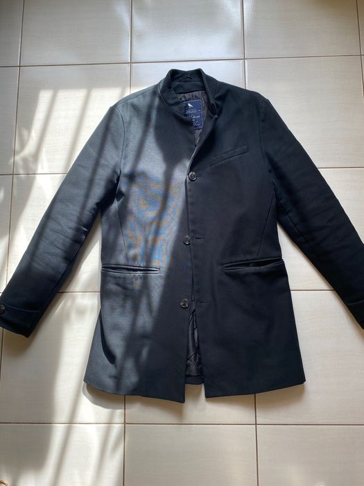 Męski płaszcz zimowo-jesienny